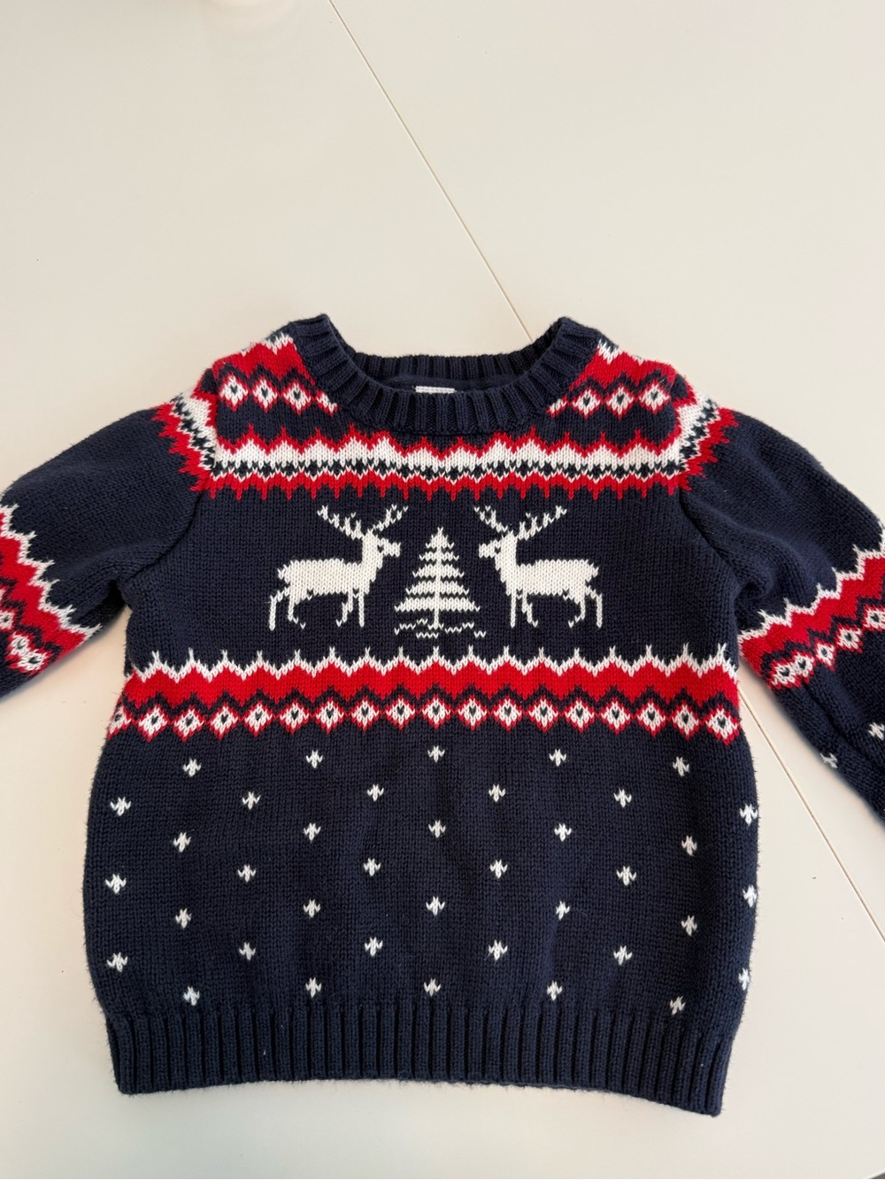 Boys Christmas sweater Janie and Jack